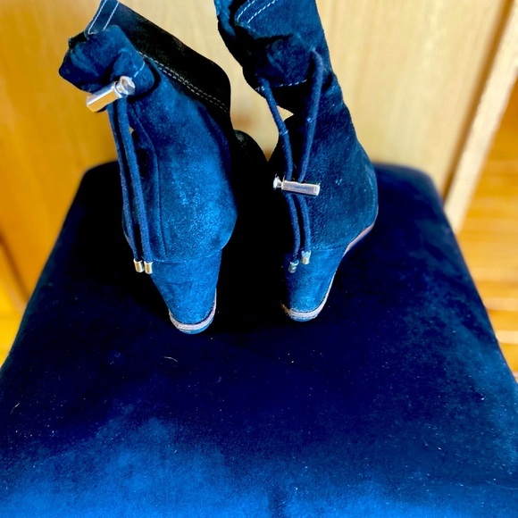 Sorel. Wedge boot. Black suede - Picture 3 of 3